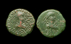 King Thothorses & Diocletian, ca. 298 AD King Thothorses & Diocletian, ca. 298 AD